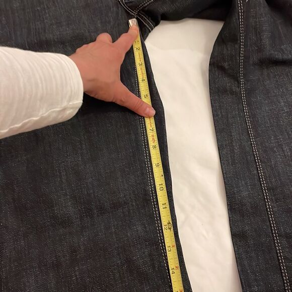 Chic Black Wide Leg Jeans for Women - Picture 7 of 12